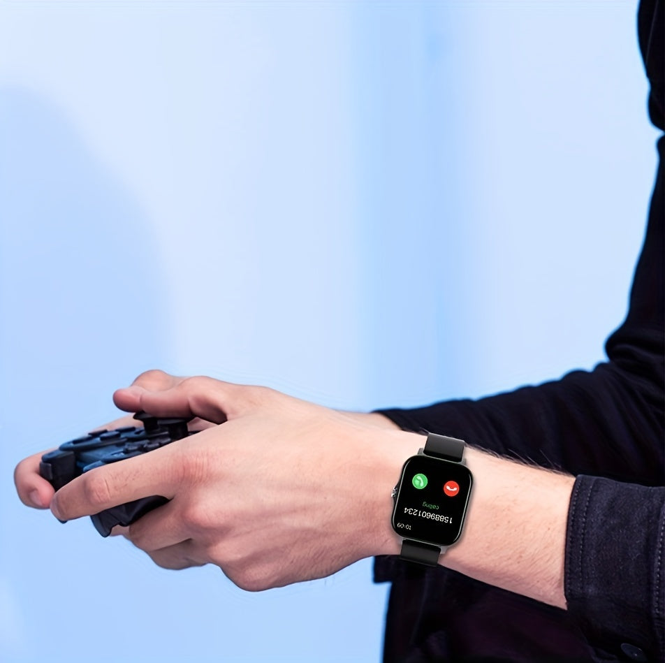 Smartwatch, Men's/Women's Watch, Call & Message Alerts, Large Screen Display, Multi-Sport Modes for Fitness Activities