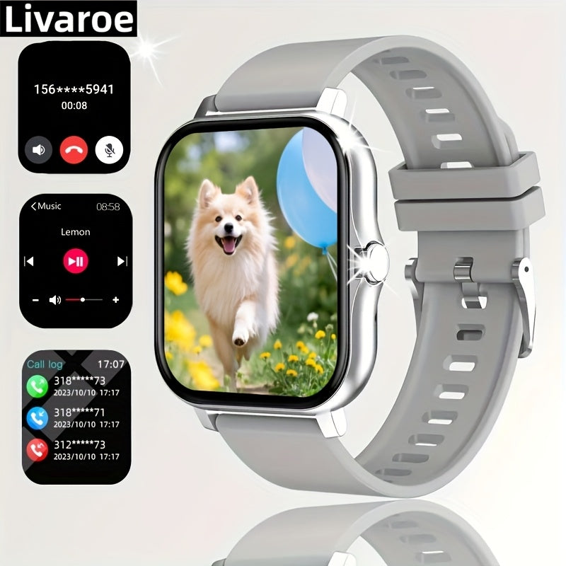 Smartwatch, Men's/Women's Watch, Call & Message Alerts, Large Screen Display, Multi-Sport Modes for Fitness Activities