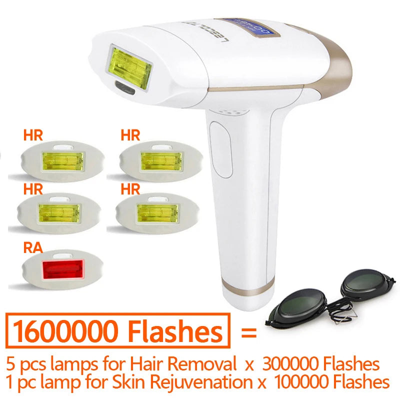 Lescolton 2in1 IPL Epilator Hair Removal LCD Display Machine T009i Laser Permanent Bikini Trimmer Electric Depilador a laser