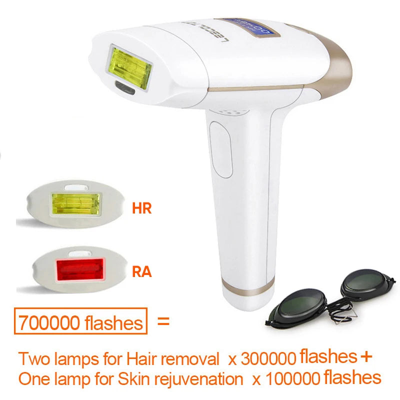 Lescolton 2in1 IPL Epilator Hair Removal LCD Display Machine T009i Laser Permanent Bikini Trimmer Electric Depilador a laser