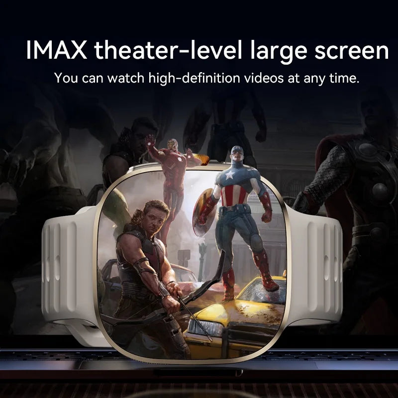 Original M99 Smartwatch 2.4 inch Amoled Screen insert 4G/5G Sim Card GPS WIFI 190° Rotating Camera Game Android 10.0 Smart Watch