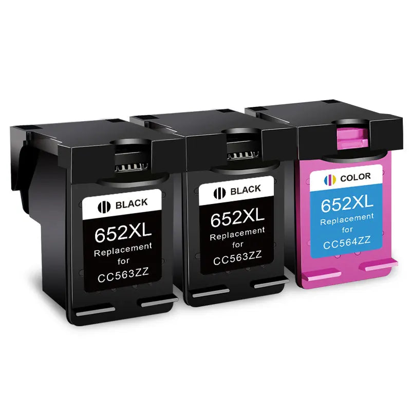 652XL Ink Cartridge Replacement For HP 652 HP652 XL Compatible Deskjet 1115 1118 2135 2136 3636 3835 4535 Printer