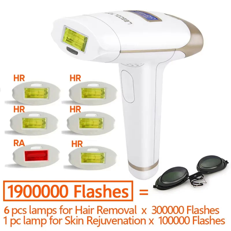 Lescolton 2in1 IPL Epilator Hair Removal LCD Display Machine T009i Laser Permanent Bikini Trimmer Electric Depilador a laser