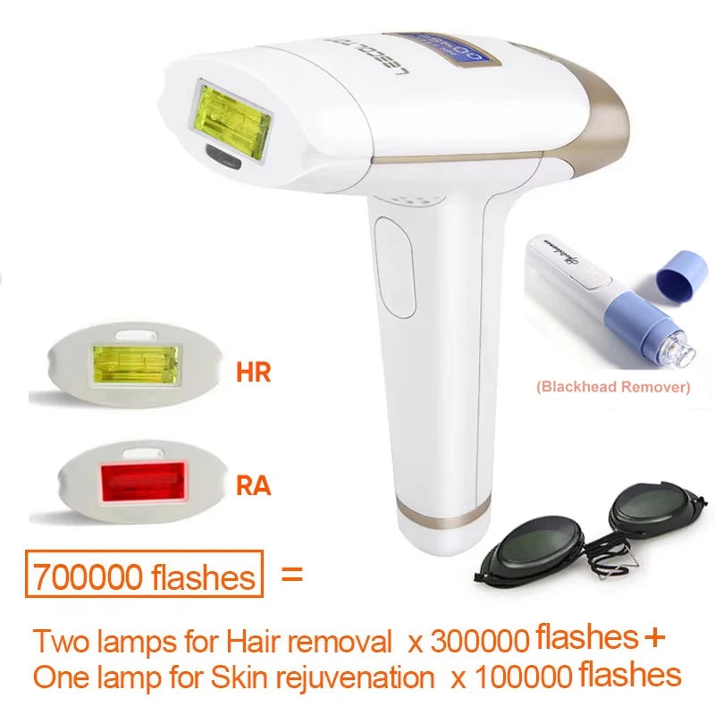 Lescolton 2in1 IPL Epilator Hair Removal LCD Display Machine T009i Laser Permanent Bikini Trimmer Electric Depilador a laser