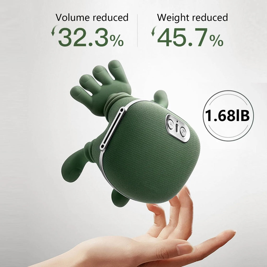 Bionic Neck Shoulder Massager Back Massagers Electric Kneading Muscles Massage Pillow Neck Waist Leg Body 3-Level Modes