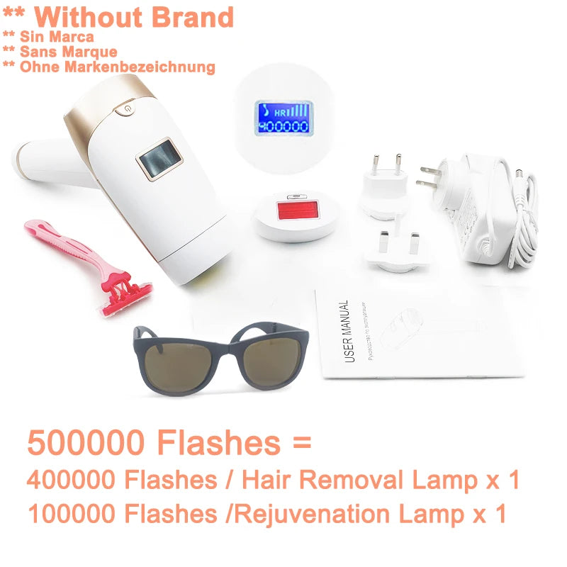 Lescolton 2in1 IPL Epilator Hair Removal LCD Display Machine T009i Laser Permanent Bikini Trimmer Electric Depilador a laser