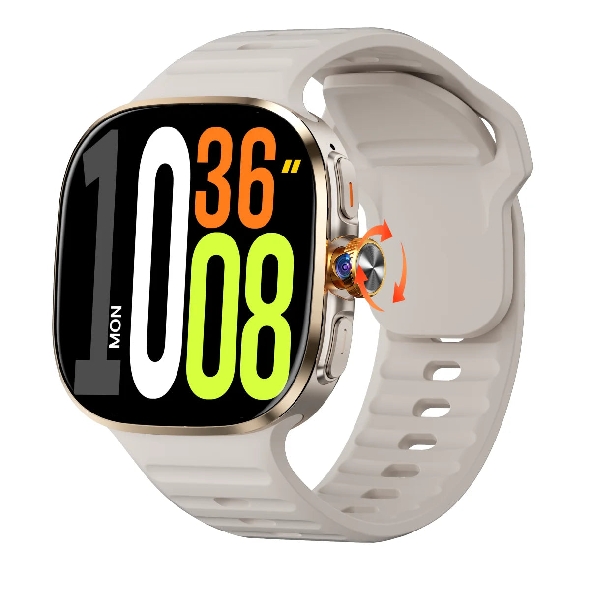 Original M99 Smartwatch 2.4 inch Amoled Screen insert 4G/5G Sim Card GPS WIFI 190° Rotating Camera Game Android 10.0 Smart Watch