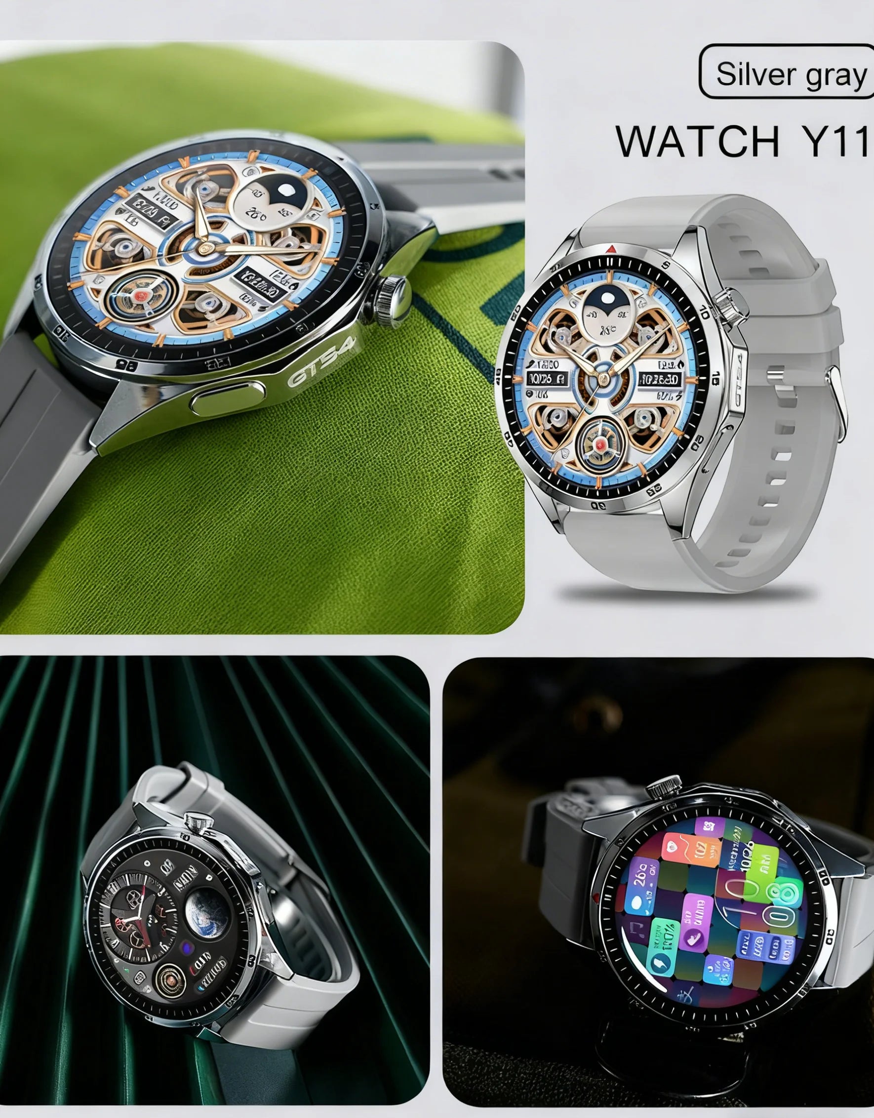 LEMFO LT10 Smart Watch 2024 Android Gift Bluetooth Call Smartwatch 2024 Touch Dial Music Fitness Tracker Sports Watches