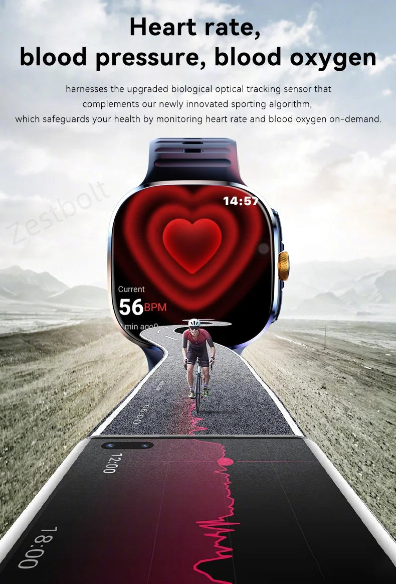 Original M99 Smartwatch 2.4 inch Amoled Screen insert 4G/5G Sim Card GPS WIFI 190° Rotating Camera Game Android 10.0 Smart Watch