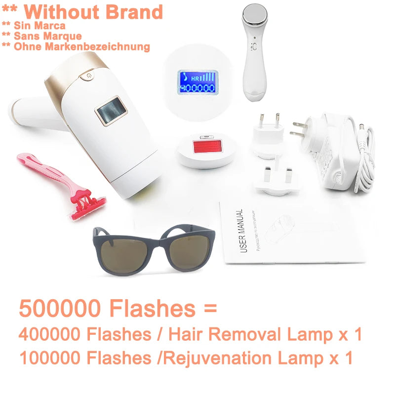 Lescolton 2in1 IPL Epilator Hair Removal LCD Display Machine T009i Laser Permanent Bikini Trimmer Electric Depilador a laser