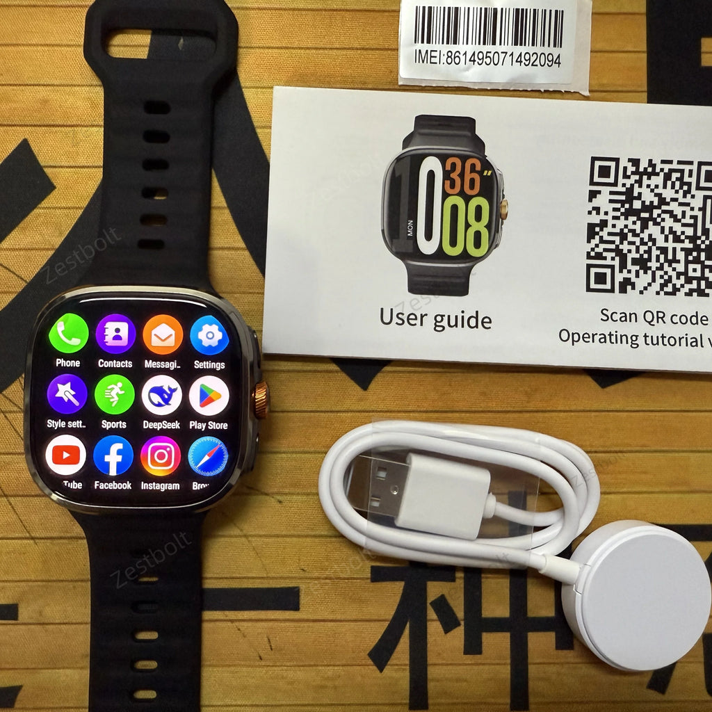 Original M99 Smartwatch 2.4 inch Amoled Screen insert 4G/5G Sim Card GPS WIFI 190° Rotating Camera Game Android 10.0 Smart Watch