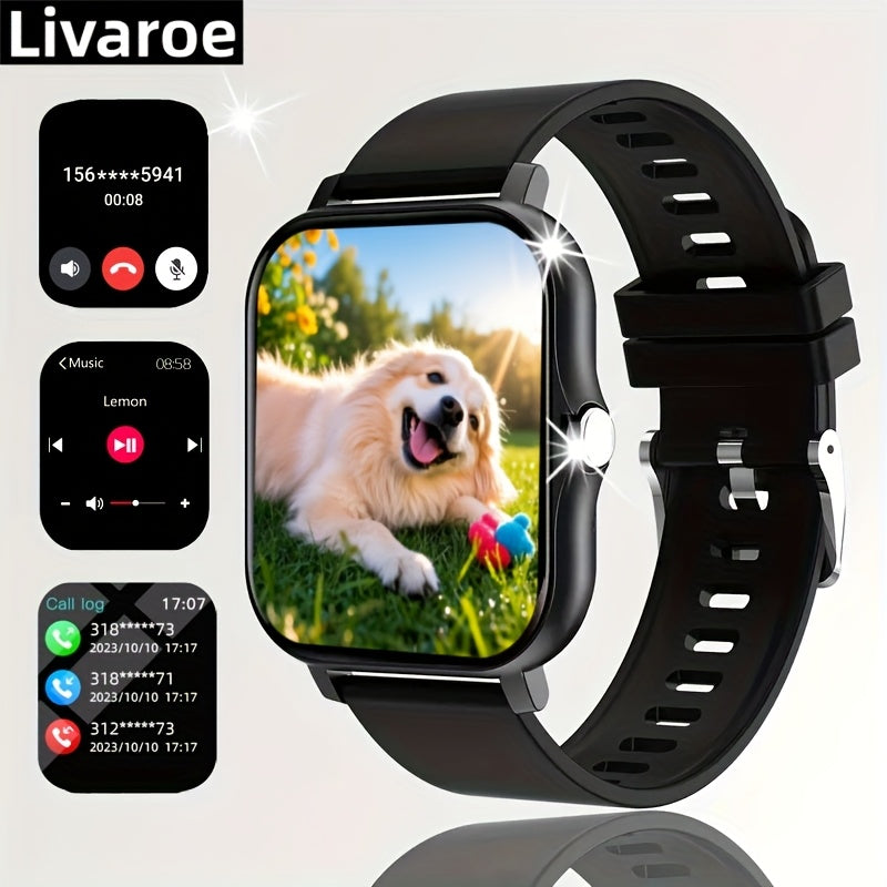 Smartwatch, Men's/Women's Watch, Call & Message Alerts, Large Screen Display, Multi-Sport Modes for Fitness Activities